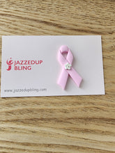 Load image into Gallery viewer, Pink Ribbon Brooch
