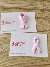 Load image into Gallery viewer, Pink Ribbon Brooch
