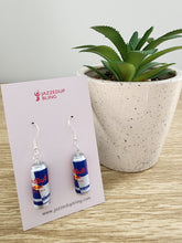 Load image into Gallery viewer, Final clearance – Redbull resin dangle earrings, lightweight and affordable.
