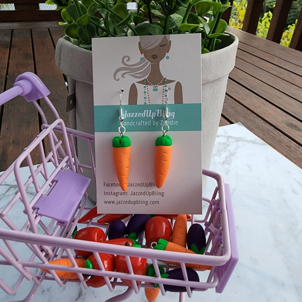 Carrot Earrings