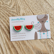 Load image into Gallery viewer, Watermelon Earrings
