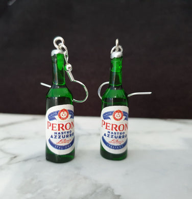 Final clearance – Peroni resin dangle earrings, lightweight and affordable.