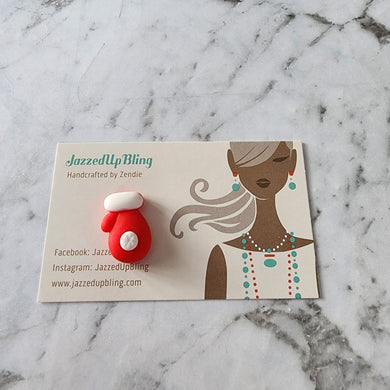 Christmas resin brooch clearance – festive budget-friendly holiday jewelry from JazzedUpBling NZ